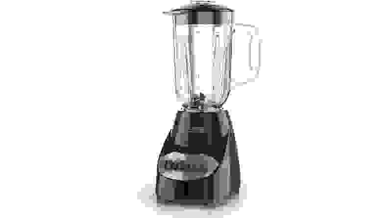 A black blender.