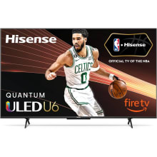 Product image of Hisense 75-Inch ULED U6 Series Quantum Dot QLED 4K Smart Fire TV 