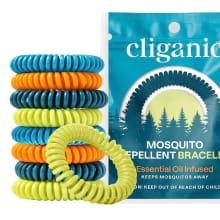 Product image of  Cliganic 10 Pack Mosquito Repellent Bracelets