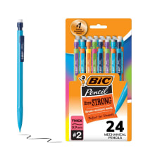 Product image of BIC Xtra Strong Mechanical Pencils with Erasers