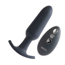 Product image of She Vibe Bump Plus Silicone Rechargeable Vibrating Butt Plug with Remote by Vedo