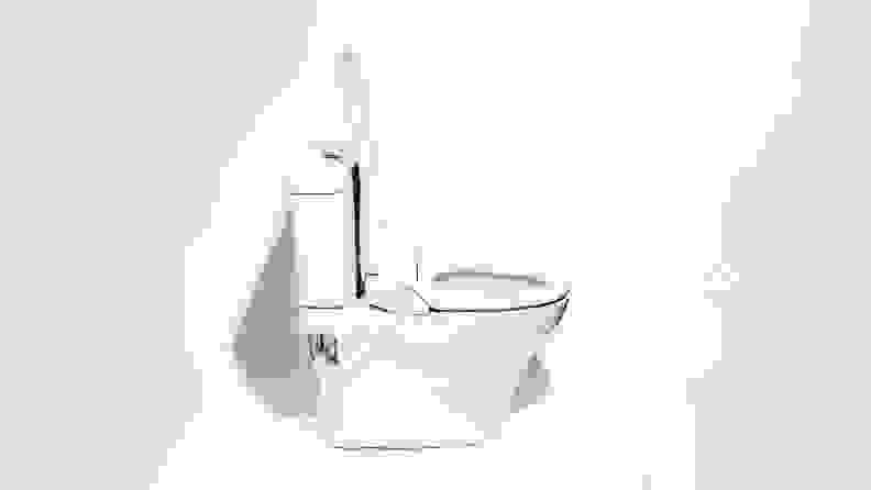 toilet with bidet attachment