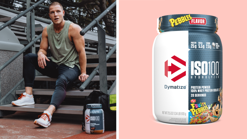 Christian McCaffrey x Dymatize