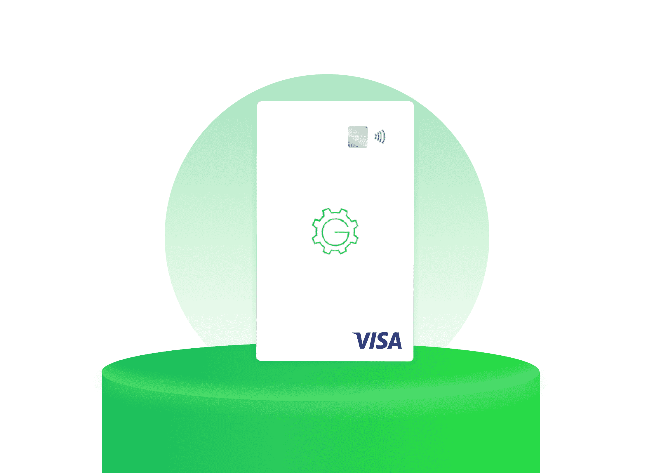 Small business bank Visa card